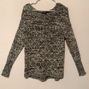 Rock &Republic Shimmering Heather Knit Sweater